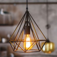 Люстра черная Рубин маленький 8237